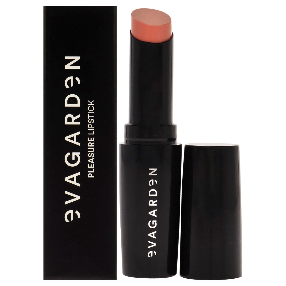 Close-up of Pleasure Lipstick - 660 Salmon showcasing its creamy texture