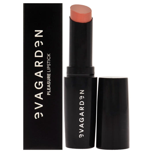 Close-up of Pleasure Lipstick - 660 Salmon showcasing its creamy texture