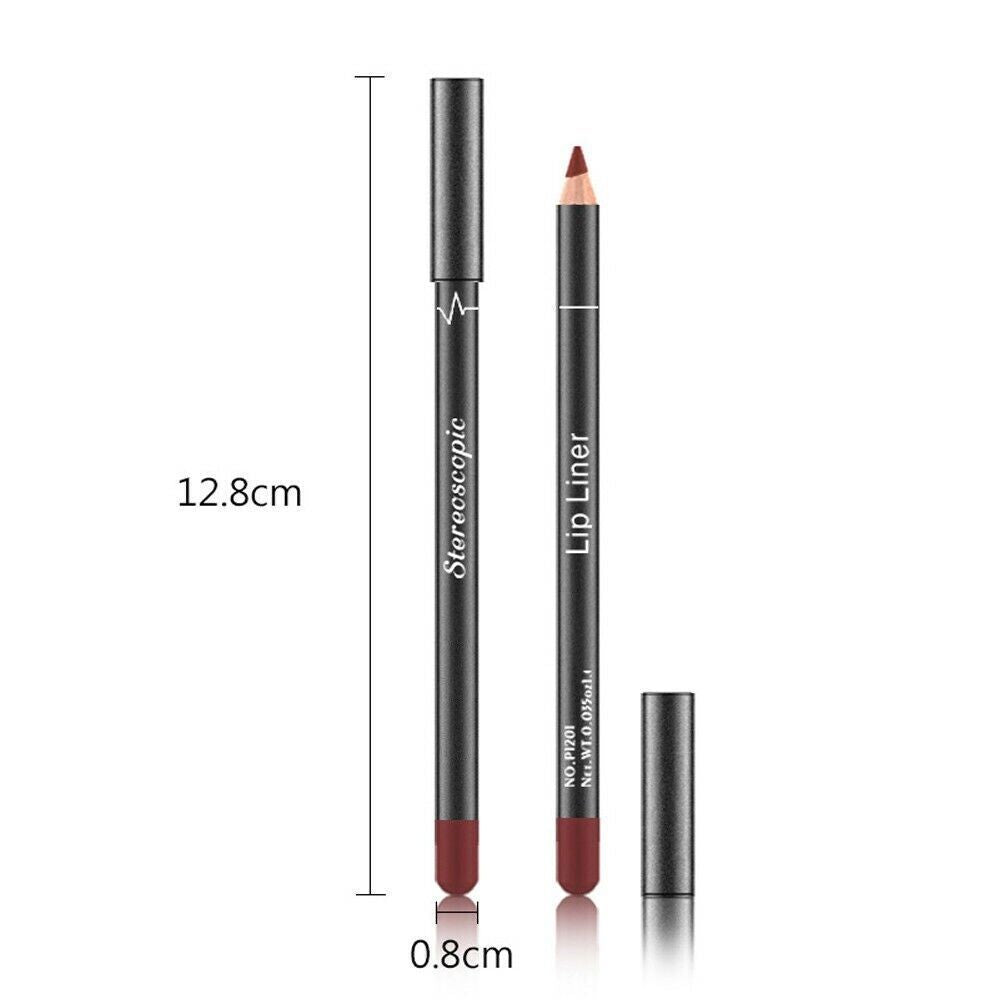 Makeup artist using lip liners as eyeliners during a makeover