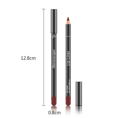 Makeup artist using lip liners as eyeliners during a makeover
