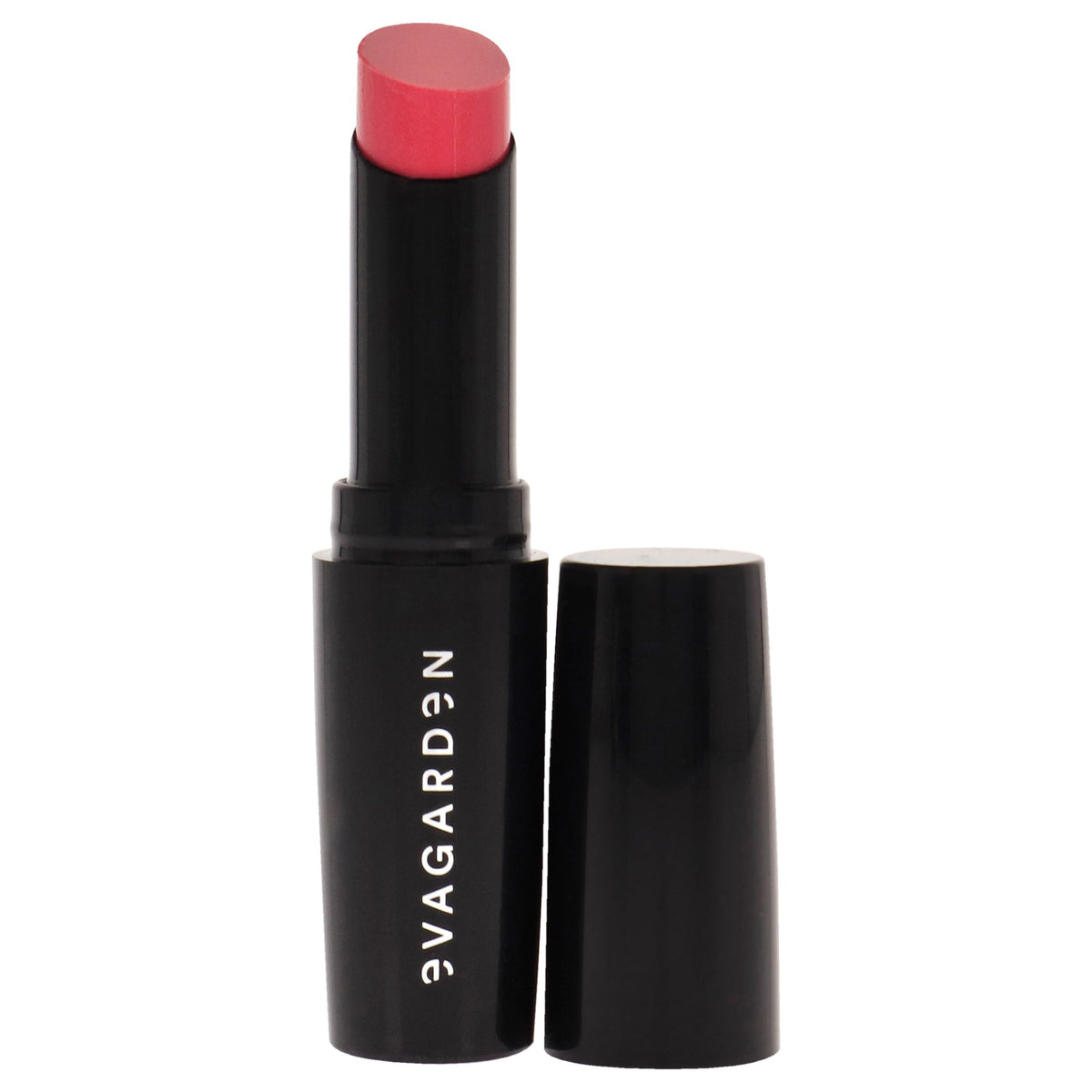 Close-up of Camelia Rose lipstick shade on a hand