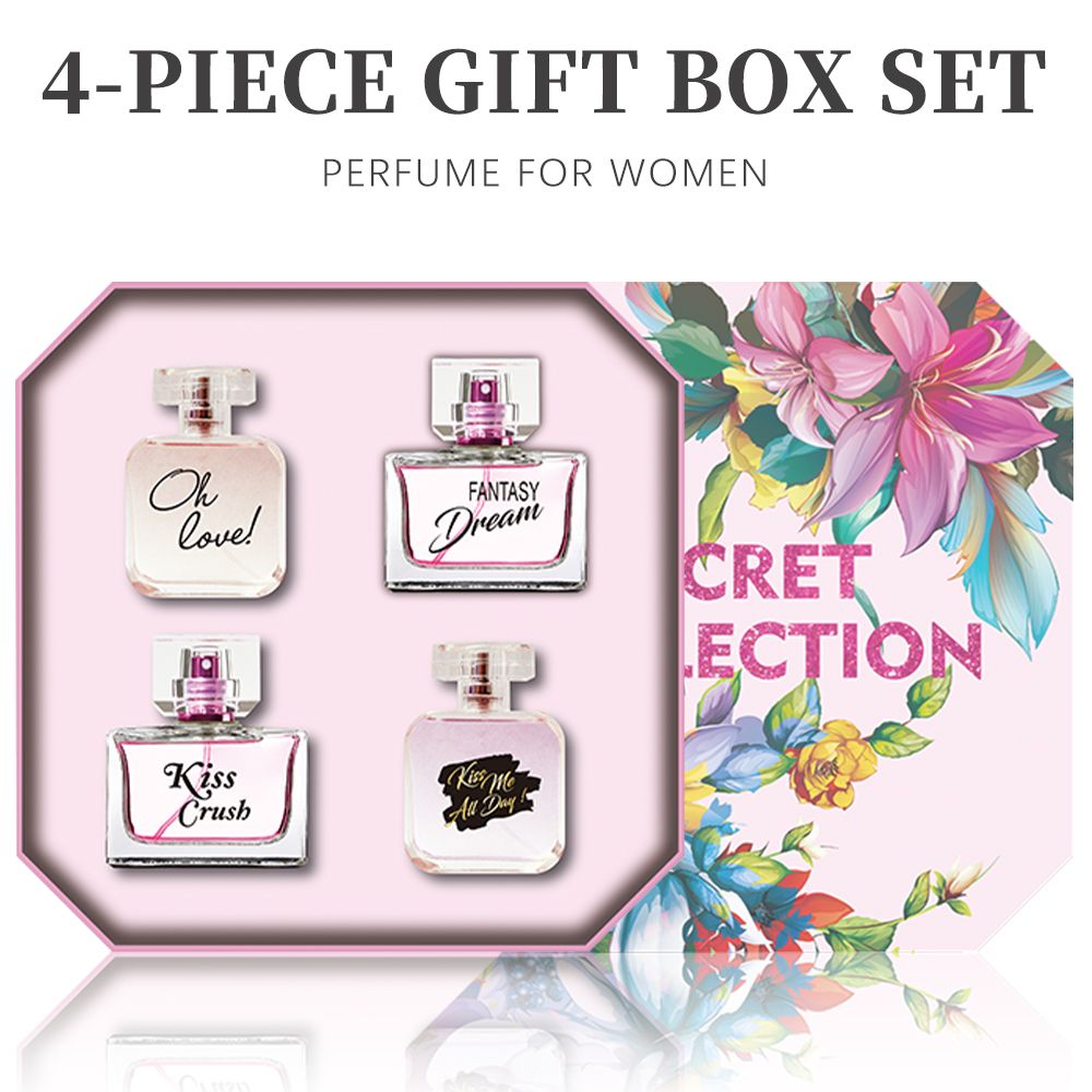 Assorted scents in the Women's Fragrance Gift Set for personal style