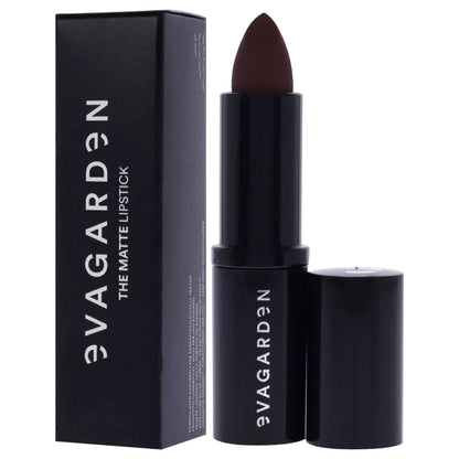 Lipstick applicator with 635 Amaranth Matte Liquid Lipstick showing vibrant color