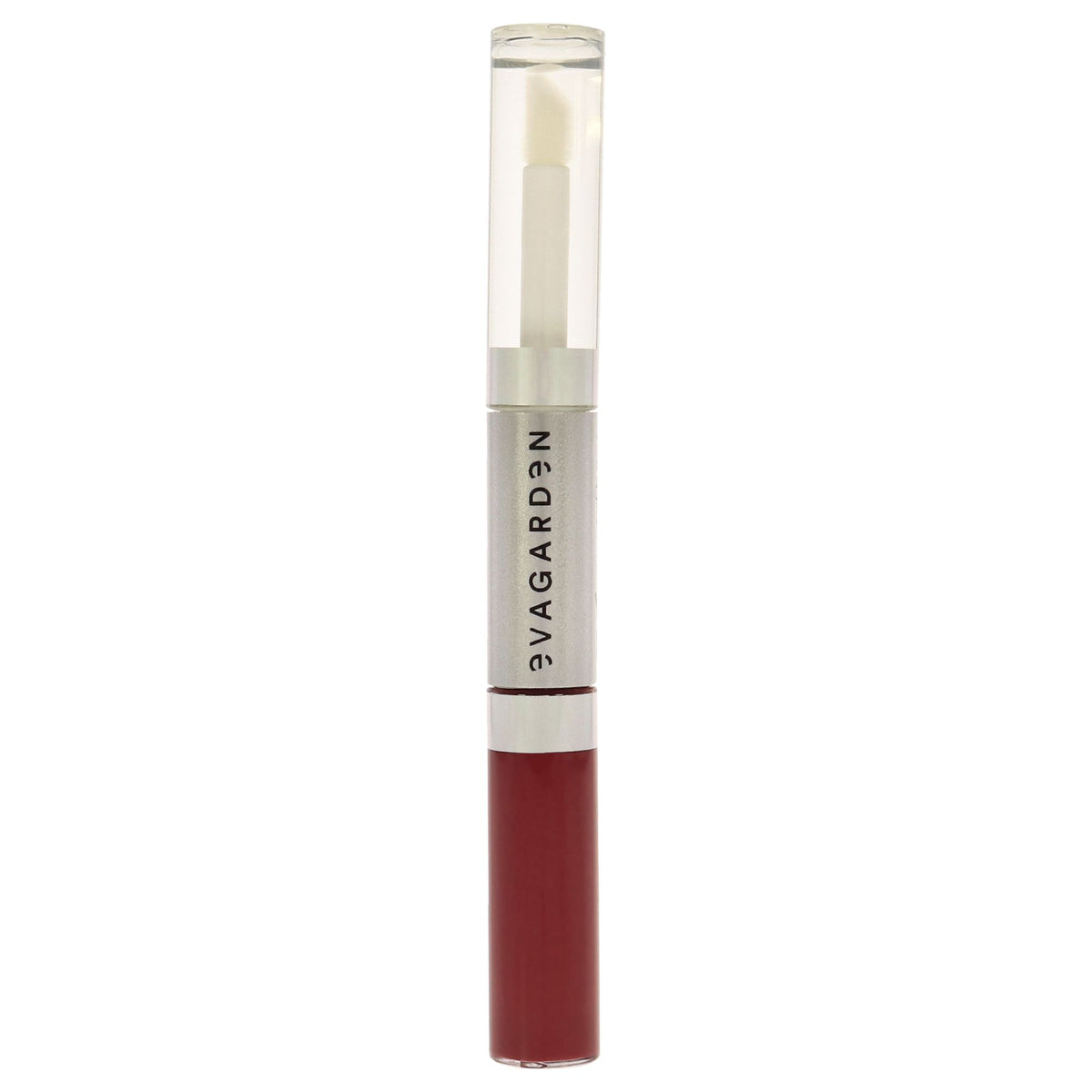 Close-up of the smooth application of Crimson Red Lip Cream