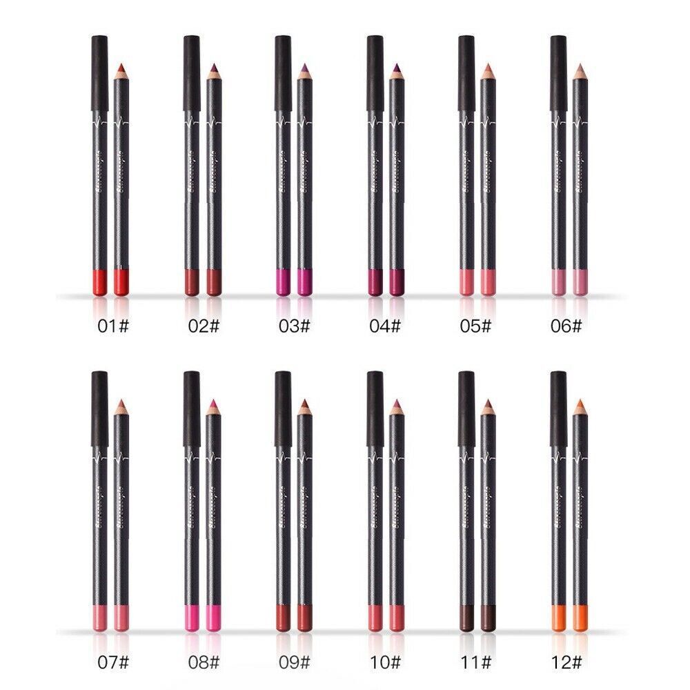 Elegant packaging of the waterproof lipstick and liner collection