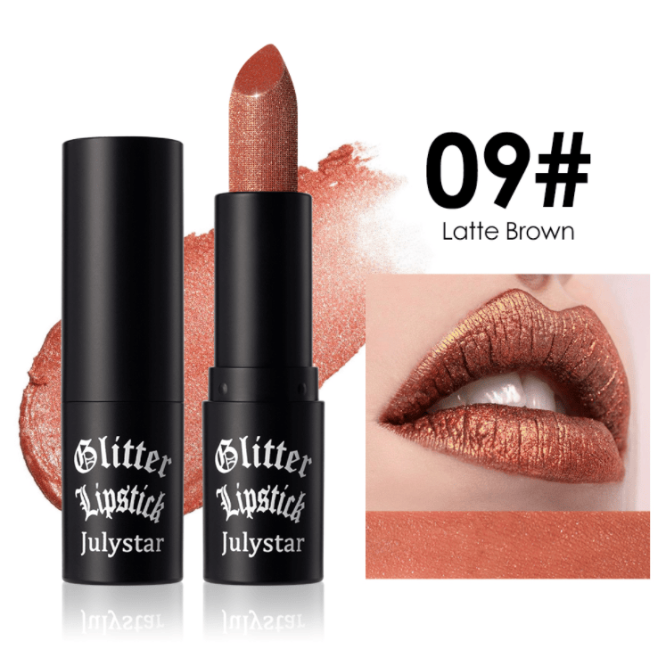 Detailed view of ingredients listed on the lipstick packaging.